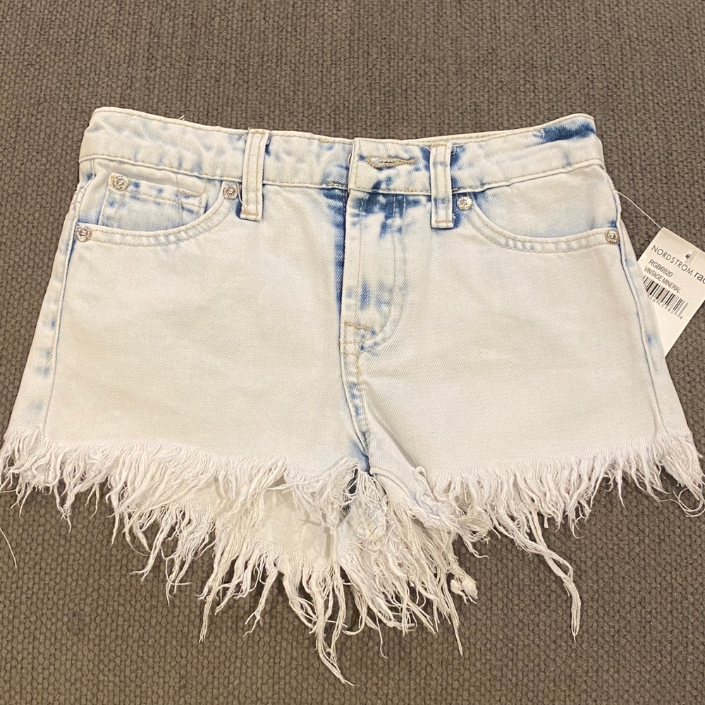 Girl 7 all mankind jean shorts